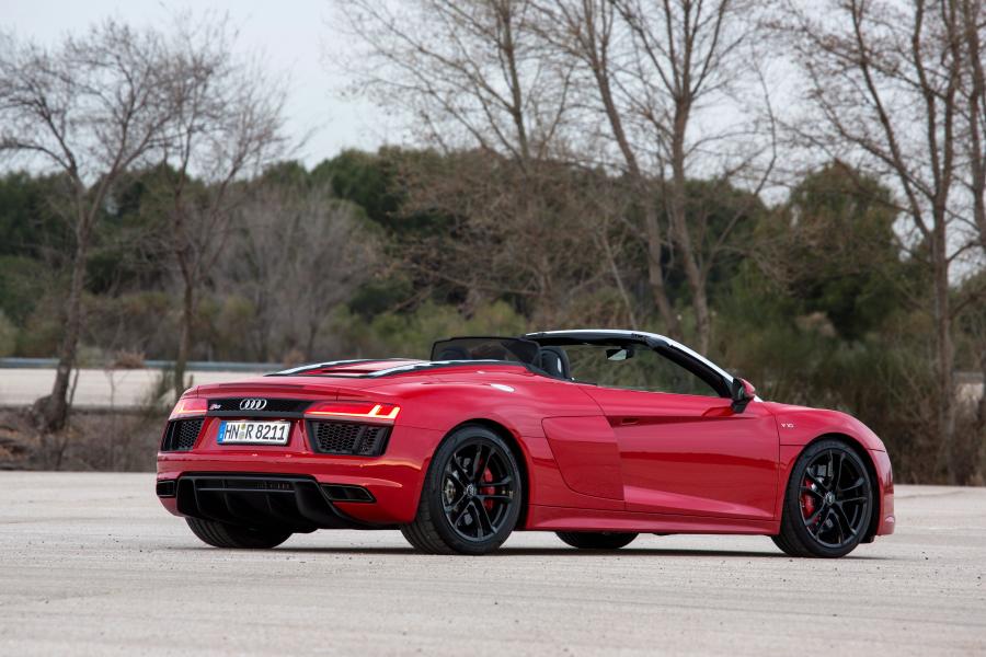  Audi R8 V10 Spyder RWS 2018 года  (WW) (фото 20 из 29)